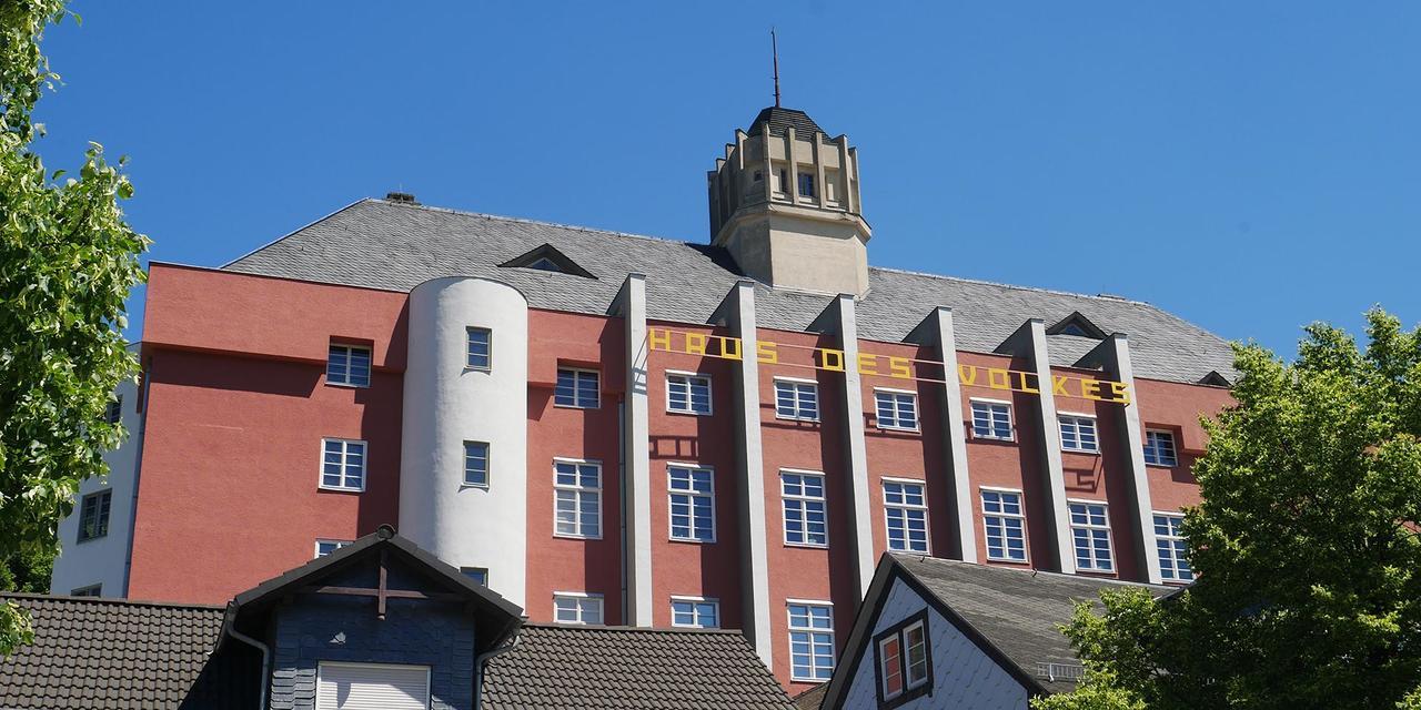 Haus Des Volkes - Das Bauhaushotel Probstzella Bagian luar foto